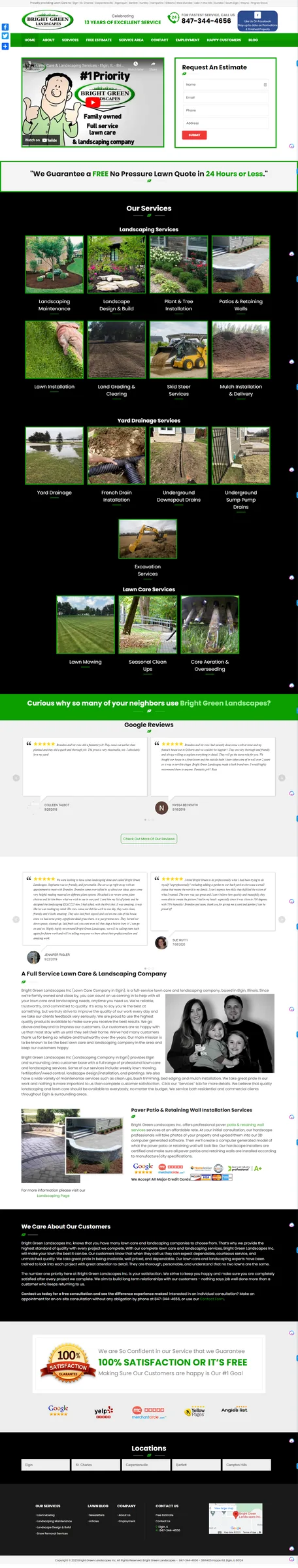 SEO project example